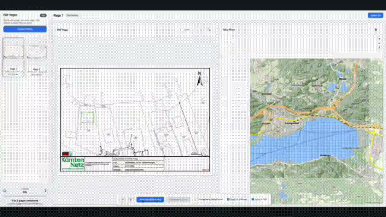 PDF plan overlays — 3